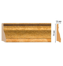 Плинтус напольный DECOMASTER 193 70х16х2400 мм 193-58