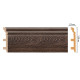 Плинтус напольный DECOMASTER D233-81 120х23х2400 мм D233-81