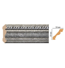 Плинтус потолочный DECOMASTER 123-44 (59592400мм)
