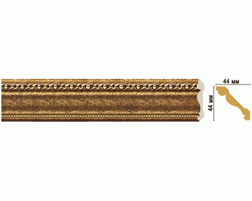 Плинтус потолочный DECOMASTER 124-43 (44442400мм)
