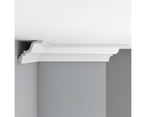 Плинтус потолочный гладкий DECOMASTER 96271 (135х142х2400мм)

