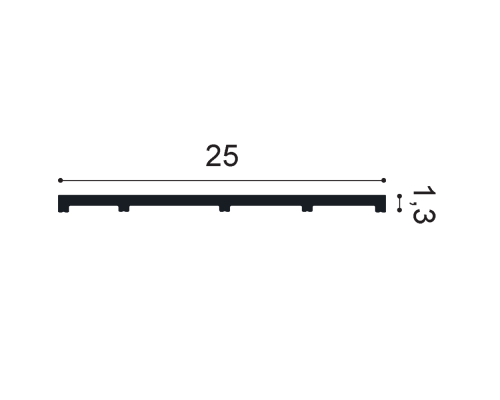 Плинтусы SX207 SQUARE