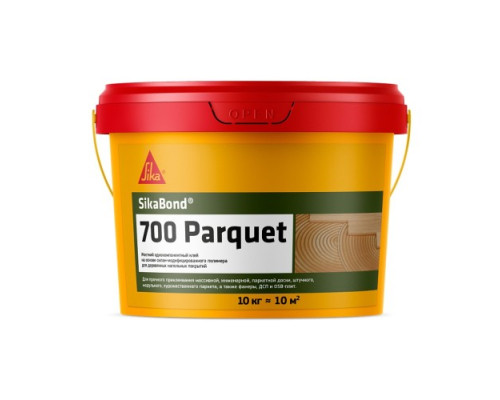 Клей для паркета SikaBond-700 Parquet 764774 силан-модифицированный 10 кг
