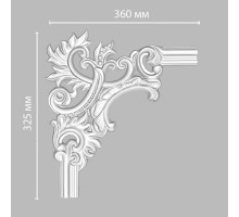 Угол декоративный DECOMASTER 360x325x25 мм 97803-2L