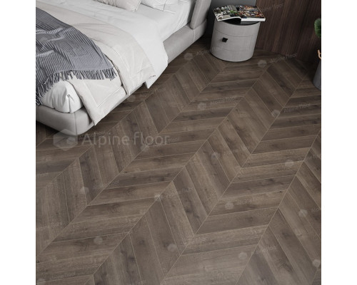 Кварцвиниловая плитка Alpine Floor Chevron Alpine ECO 18-9 Дуб Антарес
