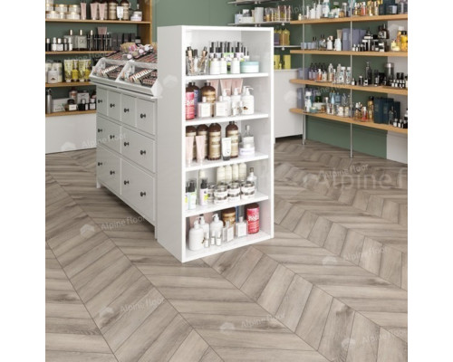 Кварцвиниловая плитка Alpine Floor Chevron Alpine LVT ECO 20-8 Дуб исида
