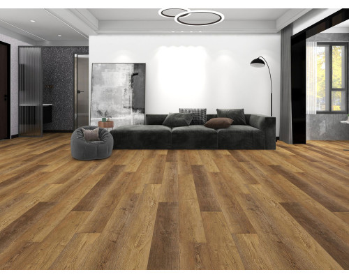 Кварцвиниловая плитка Floorwood Quantum 8804 Дуб Томсон
