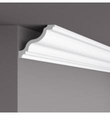 Потолочный плинтус под покраску NMC Wallstyl WT11 2000×105×130