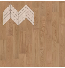 Паркет Елка Французская Lab Arte Chevron Дуб Рустик Ларс лак 600/510х90х14/3/45°
