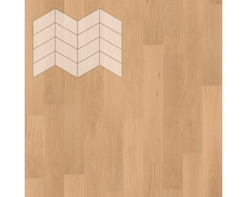 Паркет Елка Французская Lab Arte Chevron Дуб Рустик Бург лак 400/313х150х14/3/60°
