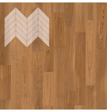 Паркет Елка Французская Lab Arte Chevron Дуб Селект Солид лак 600/475х125х14/3/45°
