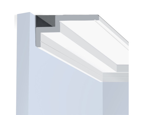 Потолочный плинтус под покраску Hiwood A165L 2000×165×62