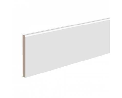 Плинтус крашеный Ultrawood белый Base 1010 p 2000×100×10
