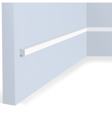 Молдинг из полистирола под покраску Hiwood D10V1 2000×10×10