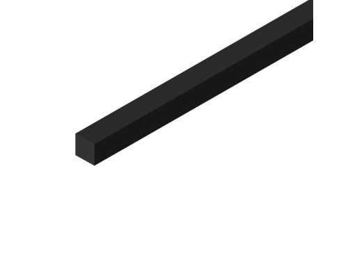 Молдинг из полистирола Hiwood D12V1 BK 2700×12×12
