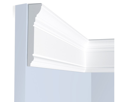 Потолочный плинтус под покраску Hiwood L1602 2000×22×96