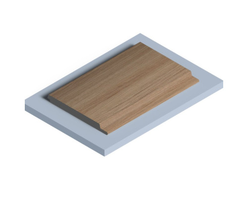 Стеновая панель из полистирола Hiwood LV127 BR417 2700×120×12