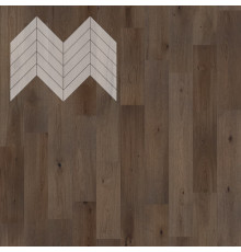 Паркет Елка Французская Lab Arte Chevron Дуб Натур Кайт лак 600/490х110х14/3/45°
