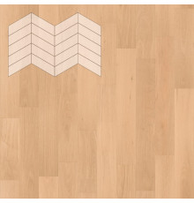 Паркет Елка Французская Lab Arte Chevron Дуб Селект Шёлк лак 400/337х110х14/3/60°
