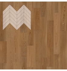 Паркет Елка Французская Lab Arte Chevron Дуб Селект Гридж лак 600/475х125х14/3/45°
