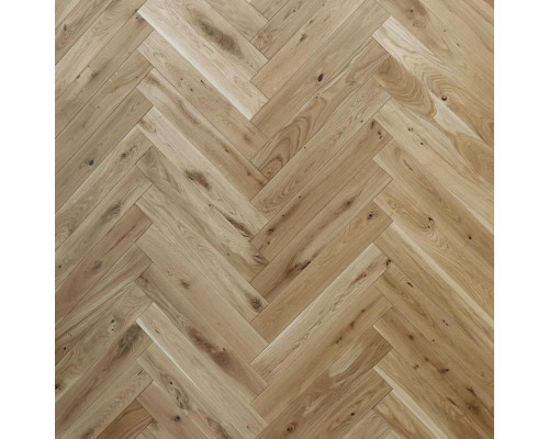 Паркет Елка Английская PolarWood Дуб ORIGINAL UNTREATED HB
