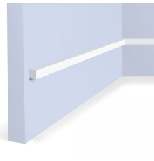 Молдинг из полистирола под покраску Hiwood D12V1 NP 2700×12×12