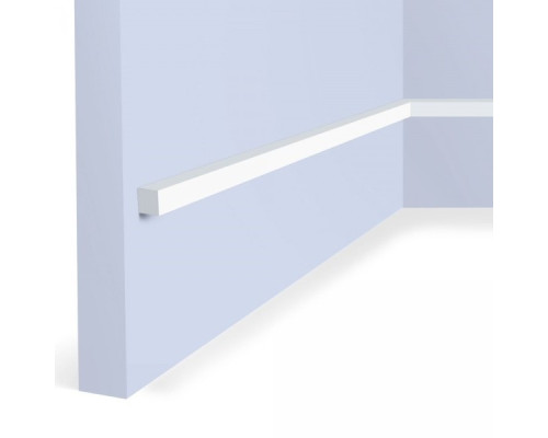 Молдинг из полистирола под покраску Hiwood D12V1 NP 2700×12×12