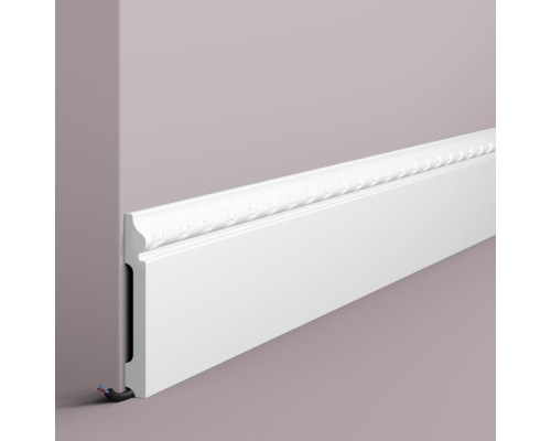 Плинтус под покраску NMC Wallstyl FO2 2000×120×15