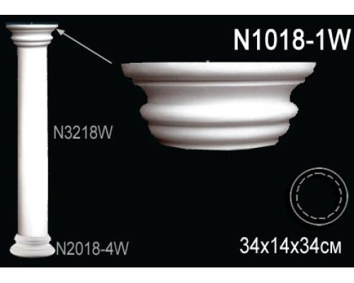 Капитель колонны N1018-1W