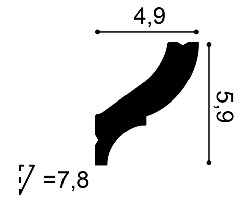 Карнизы CB502N