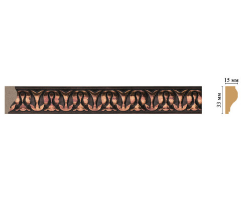 Молдинг DECOMASTER 101C-966 33х15х2400 мм 101C-966
