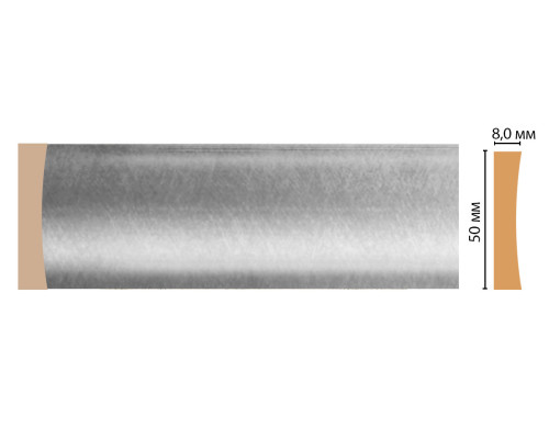 Молдинг DECOMASTER 50х8х2400 мм D045-375