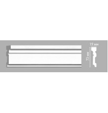 Молдинг гладкий DECOMASTER 97204 (73х19х2400мм)
