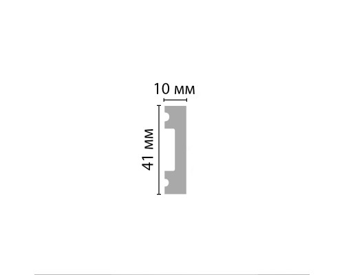 Молдинг гладкий DECOMASTER D162-81 ДМ (41102900)
