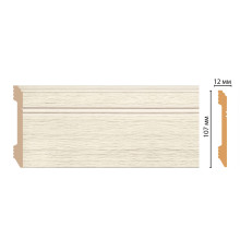 Плинтус напольный DECOMASTER D105-1070 DM 107х12х2400 мм D105-1070 DM