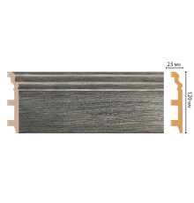 Плинтус напольный DECOMASTER D233-86 120х23х2400 мм D233-86