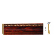 Плинтус напольный Decomaster 153-1084 95х12х2400 мм 153-1084