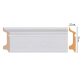 Плинтус напольный Decomaster D122-70 ДМ 78х21х2400 мм D122-70 ДМ