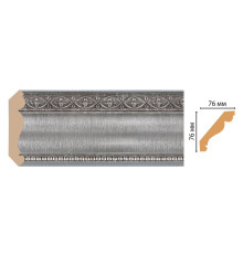 Плинтус потолочный DECOMASTER 154-55 77х77х2400 мм 154-55