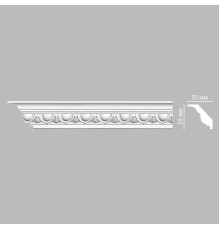 Плинтус потолочный DECOMASTER DT-13 с рисунком 55х55х2400 мм DT-13