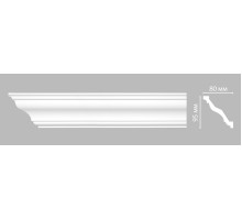 Плинтус потолочный гладкий DECOMASTER 96625A 85х84х2400 мм 96625A