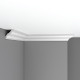 Плинтус потолочный гладкий DECOMASTER DP-350 57х53х2400 мм DP-350