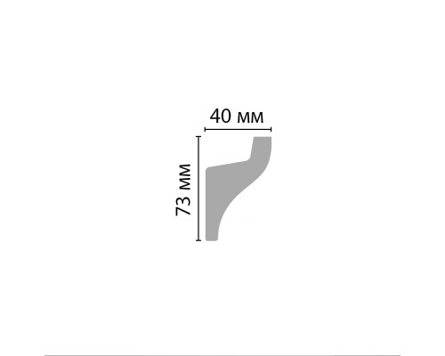 Плинтус потолочный под подсветку DECOMASTER D506-115 ДМ (50322000 мм)
