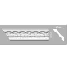 Плинтус потолочный с рисунком DECOMASTER 95018 65х68х2400 мм 95018