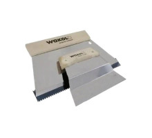 Шпатель материнский зубчатый WAKOL для укладки линолеума TKB B1 28 см