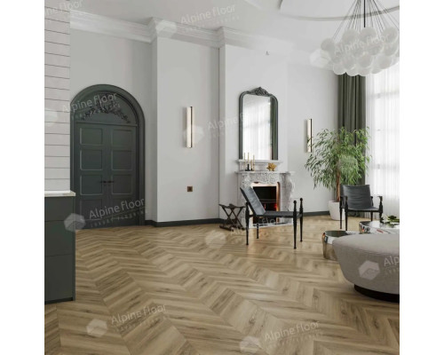 Кварцвиниловая плитка Alpine Floor Chevron Alpine ECO 18-14 MC Вайпуа
