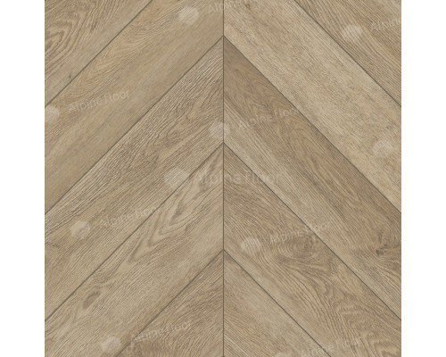 Кварцвиниловая плитка Alpine Floor Chevron Alpine ECO 18-2 Дуб Ваниль Селект
