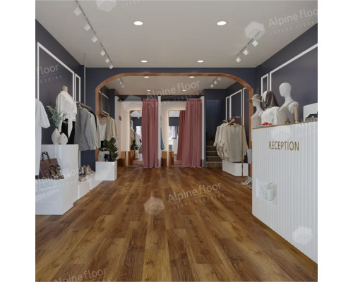 Кварцвиниловая плитка Alpine Floor Eclipse Super Mat Еco 21-24 Ноктюрн
