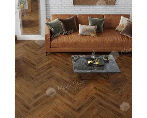 Кварцвиниловая плитка Alpine Floor Nut Eco 22-4 MC Орех Кенари
