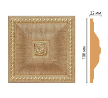 Вставка декоративная Decomaster D209-5 100x100x22 мм D209-5
